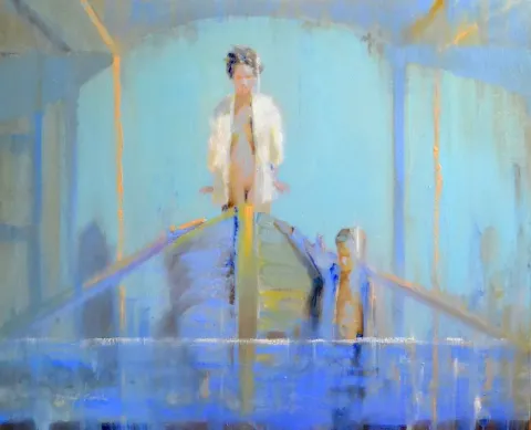 "Kibir Üzerine" eseri YUSUF ŞENGÜR tarafından 2013 yılında 90x110 cm ölçülerinde Tuval üzeri yağlı boya tekniği ile yapılmıştır.