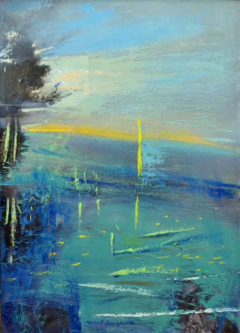 yakınlaştır "İsimsiz" eseri YUSUF ŞENGÜR tarafından 2014 yılında 70x50 cm ölçülerinde Tuval üzeri karışık teknik tekniği ile yapılmıştır.