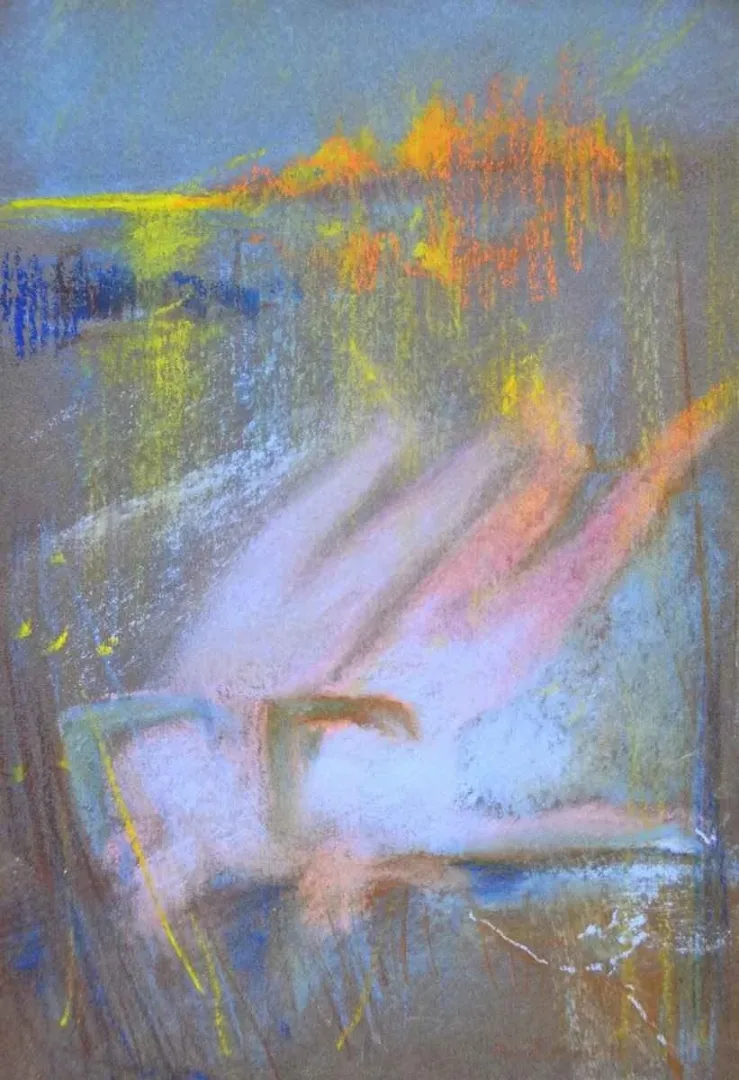 yakınlaştır "İsimsiz" eseri YUSUF ŞENGÜR tarafından 2014 yılında 15x21 cm ölçülerinde Kuru Pastel tekniği ile yapılmıştır.