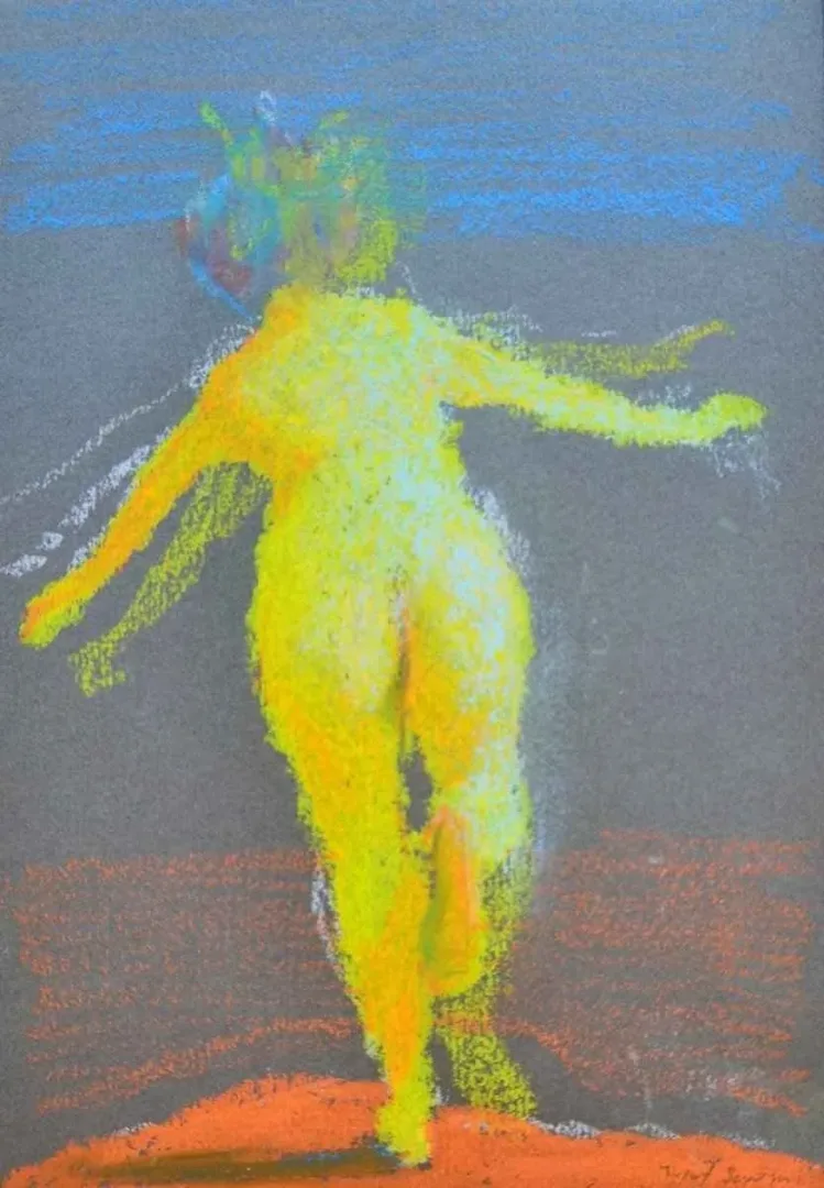 yakınlaştır "İsimsiz" eseri YUSUF ŞENGÜR tarafından 2014 yılında 15x21 cm ölçülerinde Yağlı Pastel tekniği ile yapılmıştır.