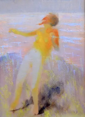 YUSUF ŞENGÜR — “İsimsiz”, 2014 "İsimsiz" eseri YUSUF ŞENGÜR tarafından 2014 yılında 70x50 cm ölçülerinde Tuval üzeri yağlı boya tekniği ile yapılmıştır.