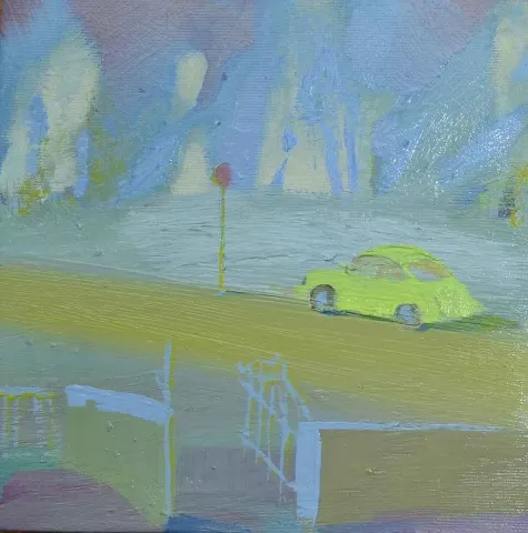 "İsimsiz" eseri YUSUF ŞENGÜR tarafından 2013 yılında 20x20 cm ölçülerinde Tuval üzeri yağlı boya tekniği ile yapılmıştır.