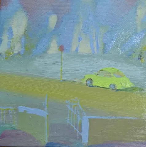 YUSUF ŞENGÜR — “İsimsiz”, 2013 "İsimsiz" eseri YUSUF ŞENGÜR tarafından 2013 yılında 20x20 cm ölçülerinde Tuval üzeri yağlı boya tekniği ile yapılmıştır.