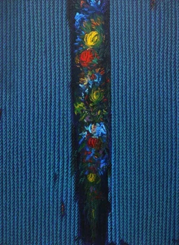 "Tarihsiz Günlükler" eseri AHMET YEŞİL tarafından 2015 yılında 120x90 cm ölçülerinde Tuval üzeri yağlı boya tekniği ile yapılmıştır.