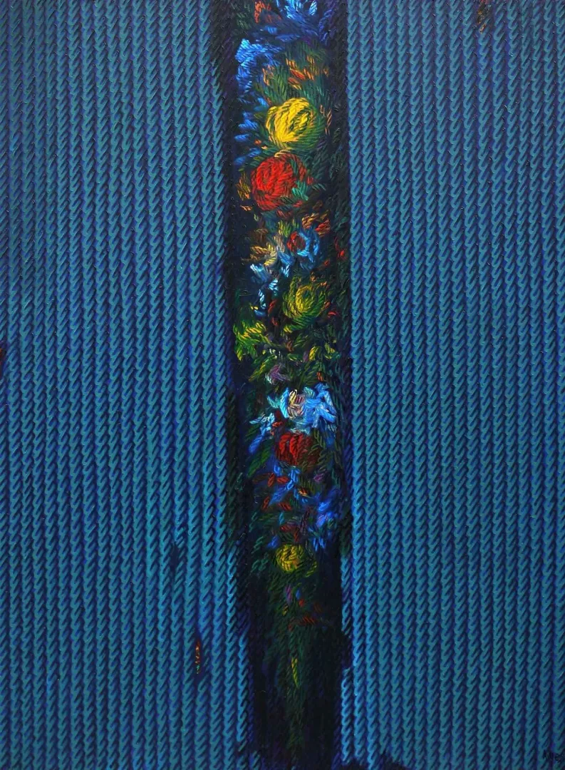 yakınlaştır "Tarihsiz Günlükler" eseri AHMET YEŞİL tarafından 2015 yılında 120x90 cm ölçülerinde Tuval üzeri yağlı boya tekniği ile yapılmıştır.