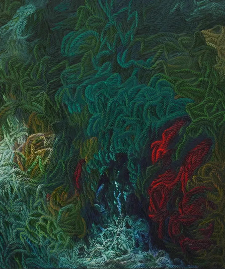 yakınlaştır "Tarihsiz Günlükler" eseri AHMET YEŞİL tarafından 2015 yılında 120x100 cm ölçülerinde Tuval üzeri yağlı boya tekniği ile yapılmıştır.