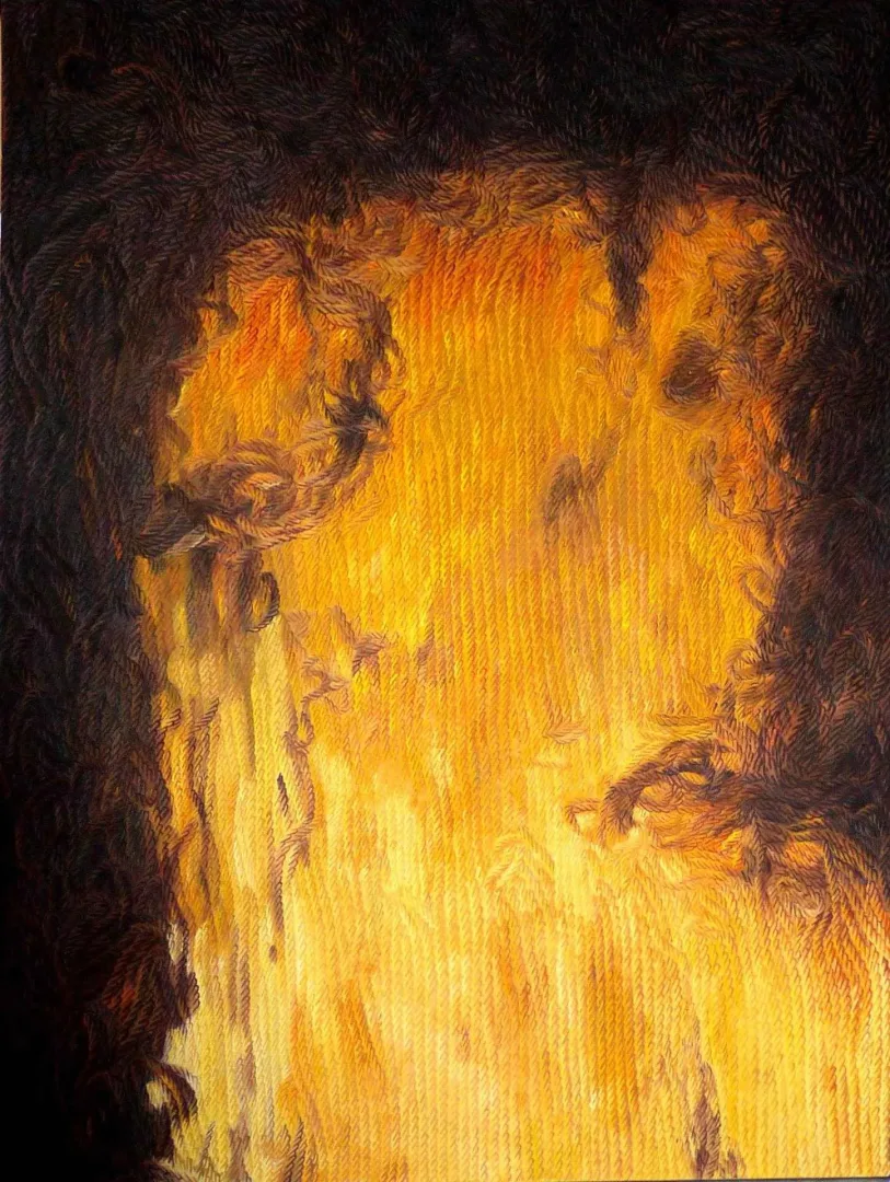 yakınlaştır "Tarihsiz Günlükler" eseri AHMET YEŞİL tarafından 2014 yılında 200x150 cm ölçülerinde Tuval üzeri yağlı boya tekniği ile yapılmıştır.