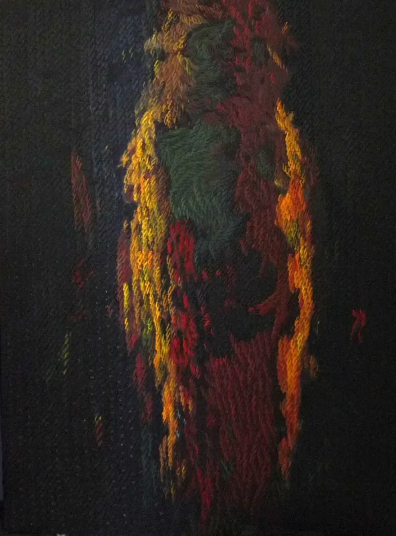 yakınlaştır "Tarihsiz Günlükler" eseri AHMET YEŞİL tarafından 2014 yılında 120x90 cm ölçülerinde Tuval üzeri yağlı boya tekniği ile yapılmıştır.