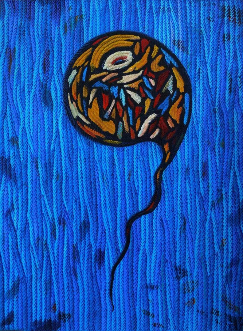 "Tarihsiz Günlükler" eseri AHMET YEŞİL tarafından 2015 yılında 150x110 cm ölçülerinde Tuval üzeri yağlı boya tekniği ile yapılmıştır.