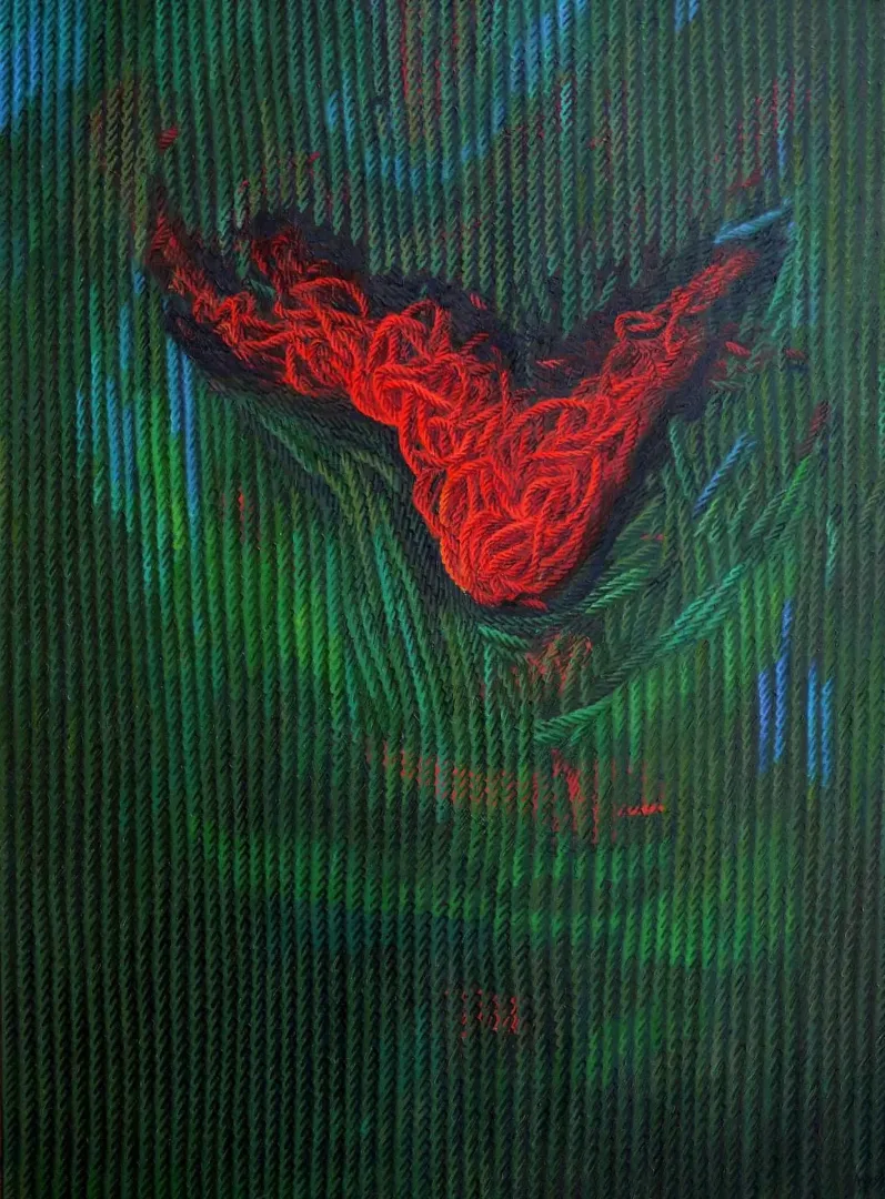 yakınlaştır "Tarihsiz Günlükler" eseri AHMET YEŞİL tarafından 2016 yılında 150x120 cm ölçülerinde Tuval üzeri yağlı boya tekniği ile yapılmıştır.
