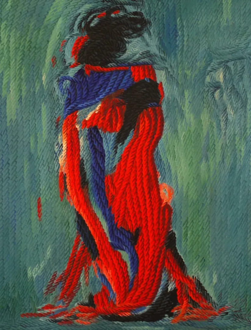 "Tarihsiz Günlükler" eseri AHMET YEŞİL tarafından 2015 yılında 90x70 cm ölçülerinde Tuval üzeri yağlı boya tekniği ile yapılmıştır.
