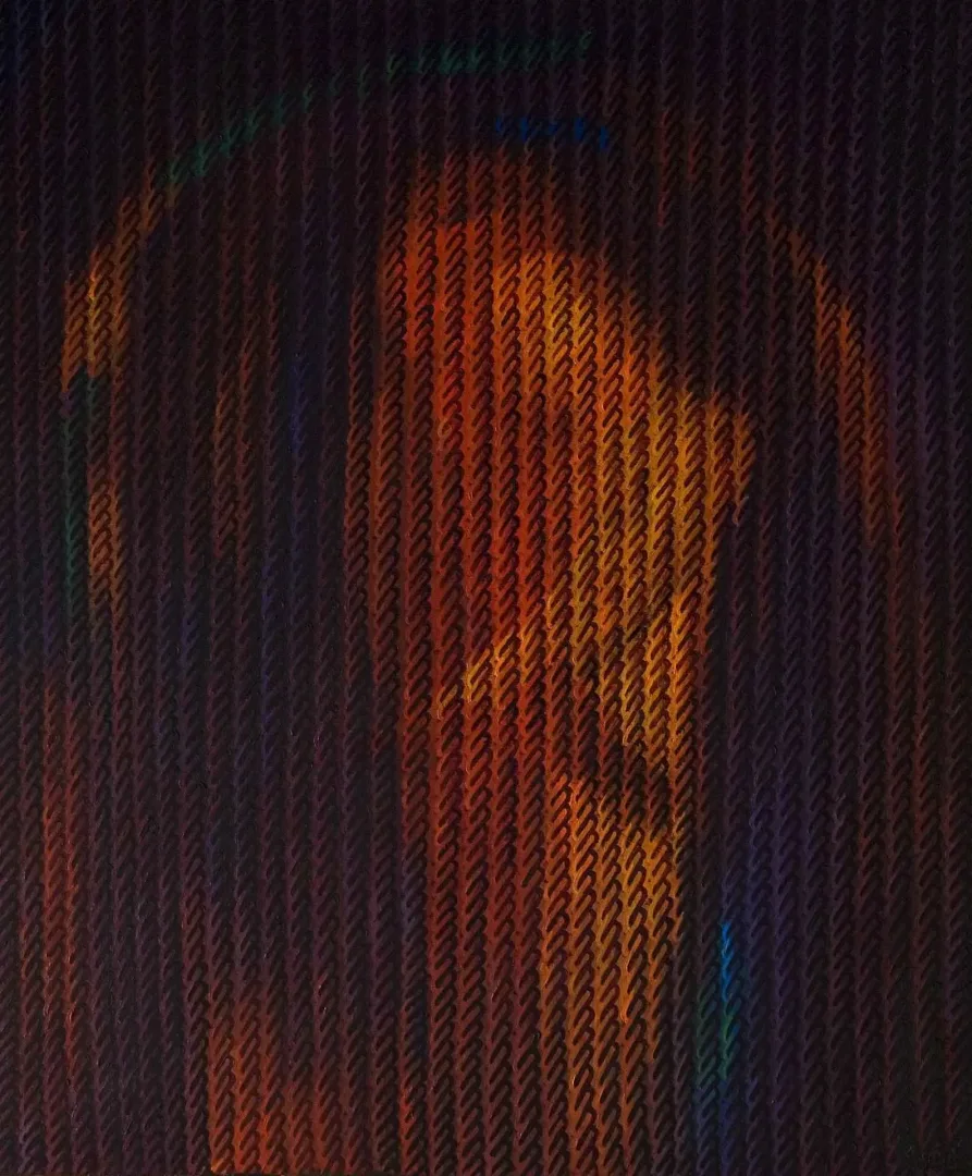 yakınlaştır "Dokun(ma)lar" eseri AHMET YEŞİL tarafından 2012 yılında 110x90 cm ölçülerinde Tuval üzeri yağlı boya tekniği ile yapılmıştır.
