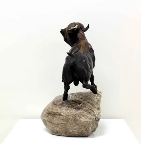 "Buffalo" eseri ALEXANDER DAVİDOV tarafından 34x26x20 cm ölçülerinde Bronz tekniği ile yapılmıştır.