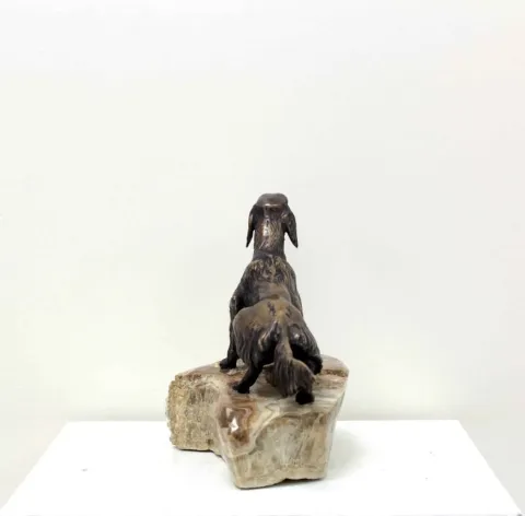 ALEXANDER DAVİDOV — “İngiliz Seteri” "İngiliz Seteri" eseri ALEXANDER DAVİDOV tarafından 23x27x15 cm ölçülerinde Bronz tekniği ile yapılmıştır.