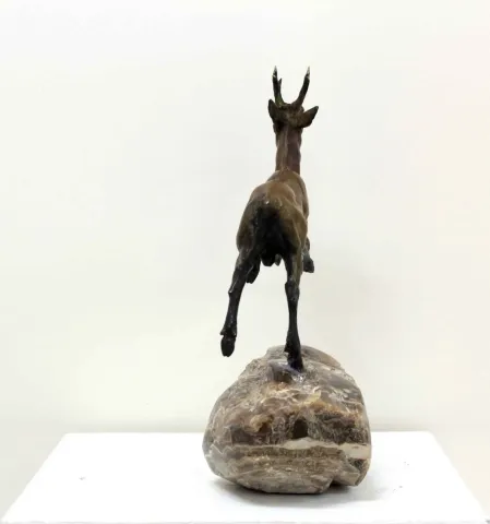 "Karaca" eseri ALEXANDER DAVİDOV tarafından 36x31x14 cm ölçülerinde Bronz tekniği ile yapılmıştır.
