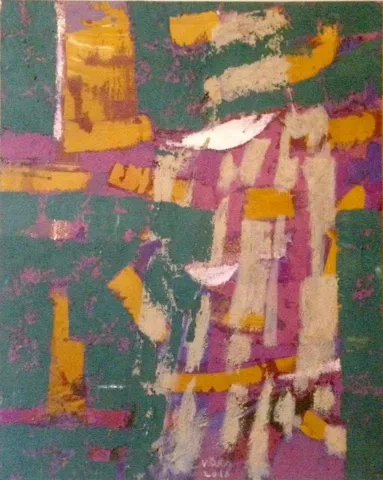 Bu eser VEDAT ÖRS tarafından 2016 yılında 100x80 cm ölçülerinde Tuval üzeri karışık teknik tekniği ile yapılmıştır.