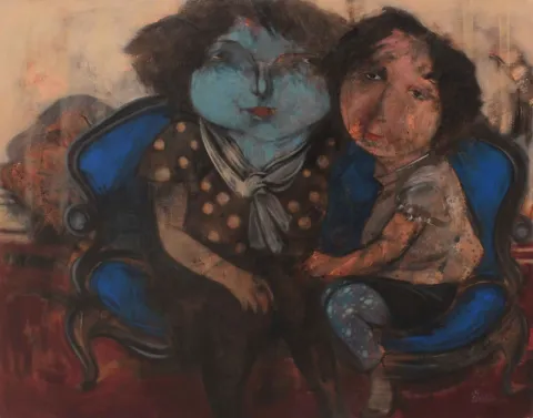 Bu eser ÖZDEN GEZER tarafından 2016 yılında 80x100 cm ölçülerinde Tuval üzeri yağlı boya tekniği ile yapılmıştır.