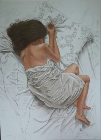 RUGÜL SERBEST — 2016 Bu eser RUGÜL SERBEST tarafından 2016 yılında 120x90 cm ölçülerinde Tuval üzeri yağlı boya tekniği ile yapılmıştır.