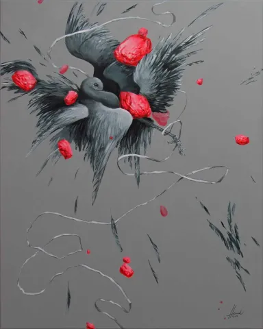 Bu eser HEMAD JAVADZADE tarafından 2016 yılında 100x80 cm ölçülerinde Tuval üzeri yağlı boya tekniği ile yapılmıştır.