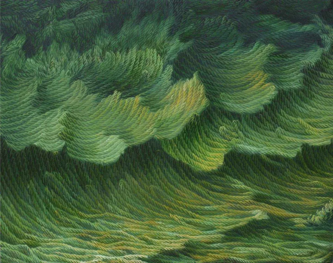 "Özgür ve yalnız" eseri AHMET YEŞİL tarafından 2014 yılında 80x100 cm ölçülerinde Tuval üzeri yağlı boya tekniği ile yapılmıştır.