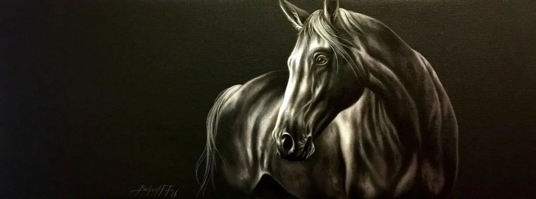 yakınlaştır "Siyah ve beyaz" eseri BEHZAT FEYZULLAH tarafından 2016 yılında 30x80 cm ölçülerinde Tuval üzeri yağlı boya tekniği ile yapılmıştır.