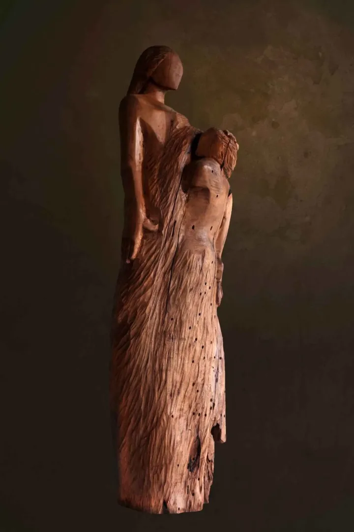 "Untitled" eseri AZİMET KARAMAN tarafından 2016 yılında 87x17x20 cm ölçülerinde Ahşap (Armut) tekniği ile yapılmıştır.