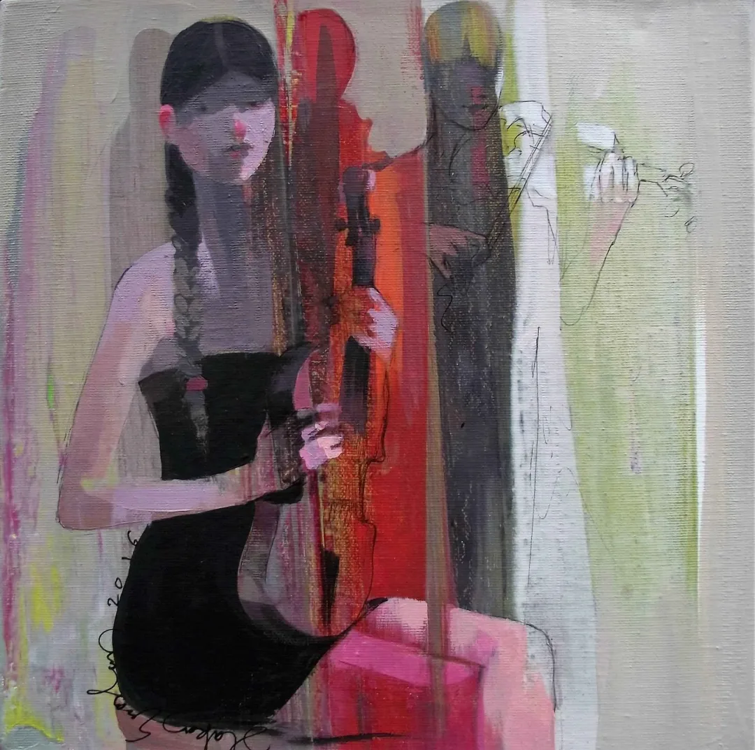 yakınlaştır "Untitled" eseri HAKAN ERASLAN tarafından 2016 yılında 25x25 cm ölçülerinde Tuval üzeri akrilik boya tekniği ile yapılmıştır.