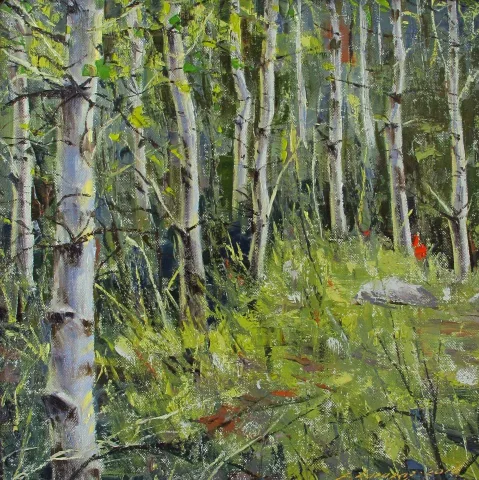 FATİH KARAKAŞ — “Ağaçlar”, 2016 "Ağaçlar" eseri FATİH KARAKAŞ tarafından 2016 yılında 25x25 cm ölçülerinde Tuval üzeri yağlı boya tekniği ile yapılmıştır.