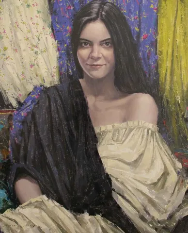"Marina" eseri FATİH KARAKAŞ tarafından 2016 yılında 80x65 cm ölçülerinde Tuval üzeri yağlı boya tekniği ile yapılmıştır.