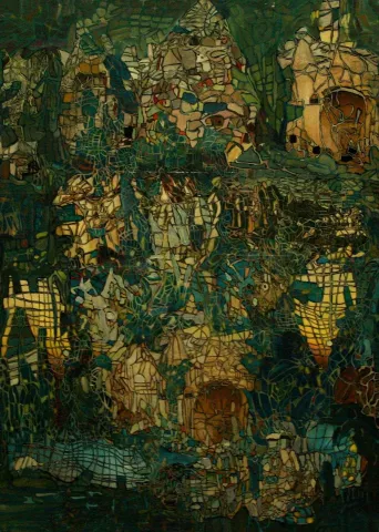 BİNNUR YÜCEBAŞ RUOCCO — 2014 Bu eser BİNNUR YÜCEBAŞ RUOCCO tarafından 2014 yılında 70x50 cm ölçülerinde Duralit üzeri yağlı boya tekniği ile yapılmıştır.