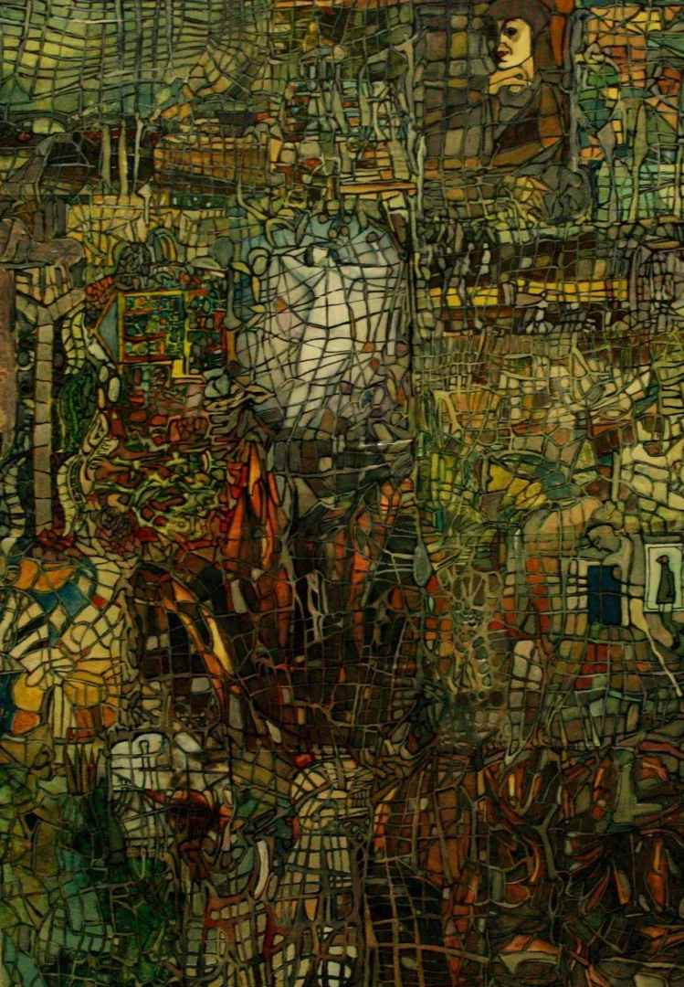 BİNNUR YÜCEBAŞ RUOCCO — 2014 Bu eser BİNNUR YÜCEBAŞ RUOCCO tarafından 2014 yılında 70x50 cm ölçülerinde Duralit üzeri yağlı boya tekniği ile yapılmıştır.