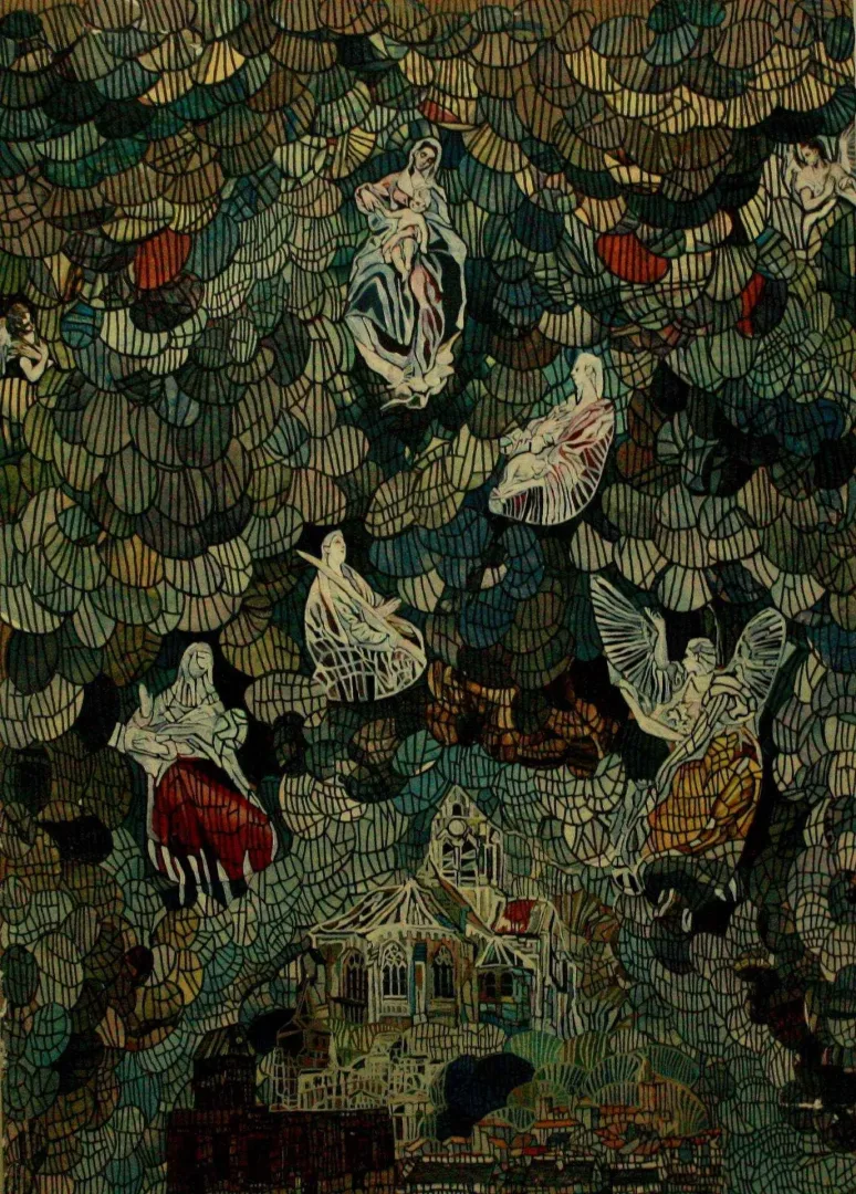 BİNNUR YÜCEBAŞ RUOCCO — 2014 Bu eser BİNNUR YÜCEBAŞ RUOCCO tarafından 2014 yılında 70x50 cm ölçülerinde Duralit üzeri yağlı boya tekniği ile yapılmıştır.