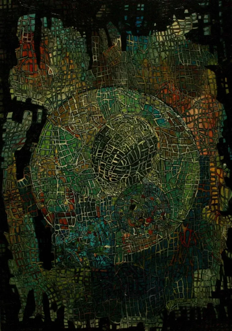 BİNNUR YÜCEBAŞ RUOCCO — 2014 Bu eser BİNNUR YÜCEBAŞ RUOCCO tarafından 2014 yılında 70x50 cm ölçülerinde Tuval üzeri yağlı boya tekniği ile yapılmıştır.