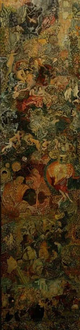 BİNNUR YÜCEBAŞ RUOCCO — 2015 Bu eser BİNNUR YÜCEBAŞ RUOCCO tarafından 2015 yılında 120x30 cm ölçülerinde Tuval üzeri yağlı boya tekniği ile yapılmıştır.