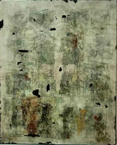 Bu eser BİNNUR YÜCEBAŞ RUOCCO tarafından 2016 yılında 100x80 cm ölçülerinde Tuval üzeri yağlı boya tekniği ile yapılmıştır.