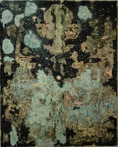 BİNNUR YÜCEBAŞ RUOCCO — 2016 Bu eser BİNNUR YÜCEBAŞ RUOCCO tarafından 2016 yılında 100x80 cm ölçülerinde Tuval üzeri yağlı boya tekniği ile yapılmıştır.