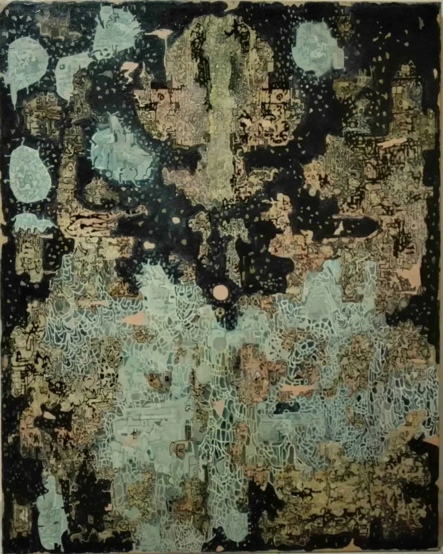 BİNNUR YÜCEBAŞ RUOCCO — 2016 Bu eser BİNNUR YÜCEBAŞ RUOCCO tarafından 2016 yılında 100x80 cm ölçülerinde Tuval üzeri yağlı boya tekniği ile yapılmıştır.