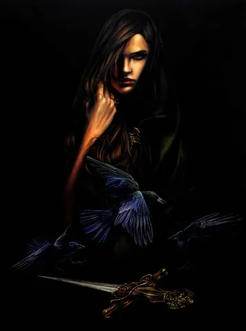 "Psychic-Medyum" eseri BEHZAT FEYZULLAH tarafından 2016 yılında 120x90 cm ölçülerinde Tuval üzeri yağlı boya tekniği ile yapılmıştır.