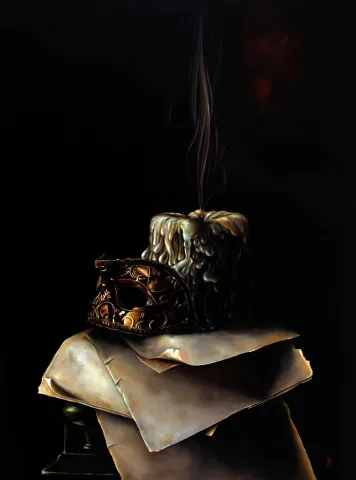 "120x90" eseri HÜSEYİN FEYZULLAH tarafından 2016 yılında 120x90 cm ölçülerinde Tuval üzeri akrilik boya tekniği ile yapılmıştır.