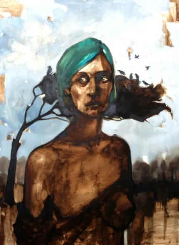 Bu eser SEMA ÖCAL tarafından 2016 yılında 80x60 cm ölçülerinde Tuval üzeri yağlı boya tekniği ile yapılmıştır.