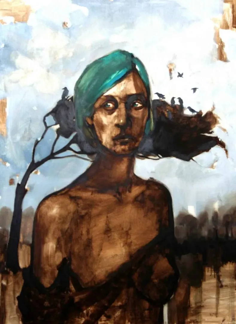 SEMA ÖCAL — 2016 Bu eser SEMA ÖCAL tarafından 2016 yılında 80x60 cm ölçülerinde Tuval üzeri yağlı boya tekniği ile yapılmıştır.