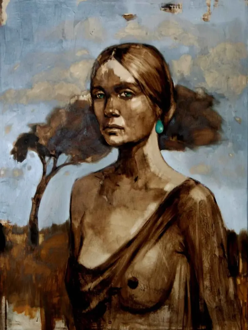 SEMA ÖCAL — 2016 Bu eser SEMA ÖCAL tarafından 2016 yılında 80x60 cm ölçülerinde Tuval üzeri yağlı boya tekniği ile yapılmıştır.