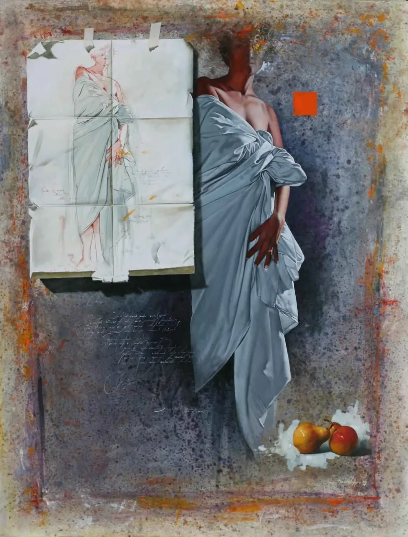 yakınlaştır "Drape" eseri HASAN SAYGIN tarafından 2009 yılında 116x89 cm ölçülerinde Tuval üzeri yağlı boya tekniği ile yapılmıştır.