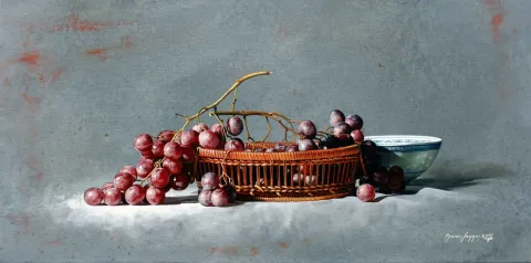 HASAN SAYGIN tarafından 2010 yılında 60x30 cm ölçülerinde Tuval üzeri yağlı boya tekniği ile yapılmıştır.