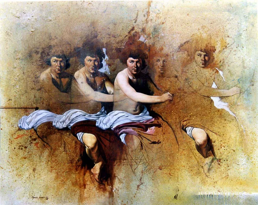 yakınlaştır "Velasqueze Saygı" eseri HASAN SAYGIN tarafından 2009 yılında 100x81 cm ölçülerinde Tuval üzeri yağlı boya tekniği ile yapılmıştır.