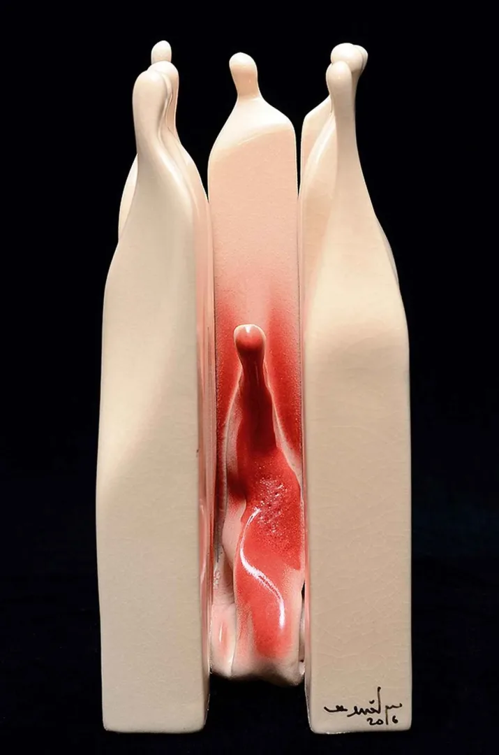 KEMAL ULUDAĞ — “Töre 22”, 2016 "Töre 22" eseri KEMAL ULUDAĞ tarafından 2016 yılında 29x15x20 cm ölçülerinde Stoneware-1200 °C tekniği ile yapılmıştır.