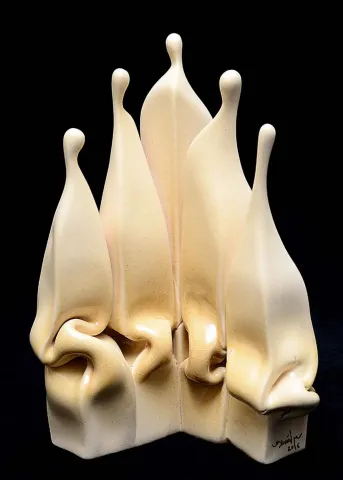 "Töre 16" eseri KEMAL ULUDAĞ tarafından 2016 yılında 29x17x17 cm ölçülerinde Stoneware-1200 °C tekniği ile yapılmıştır.