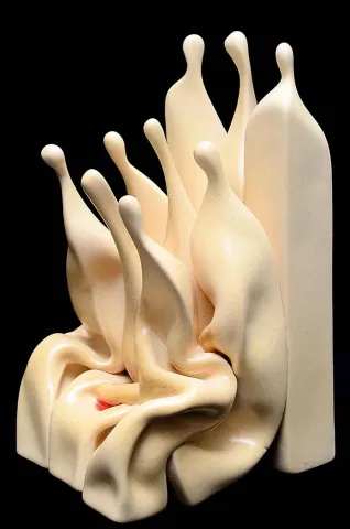 KEMAL ULUDAĞ — “Töre 20”, 2016 "Töre 20" eseri KEMAL ULUDAĞ tarafından 2016 yılında 29x25x19 cm ölçülerinde Stoneware-1200 °C tekniği ile yapılmıştır.