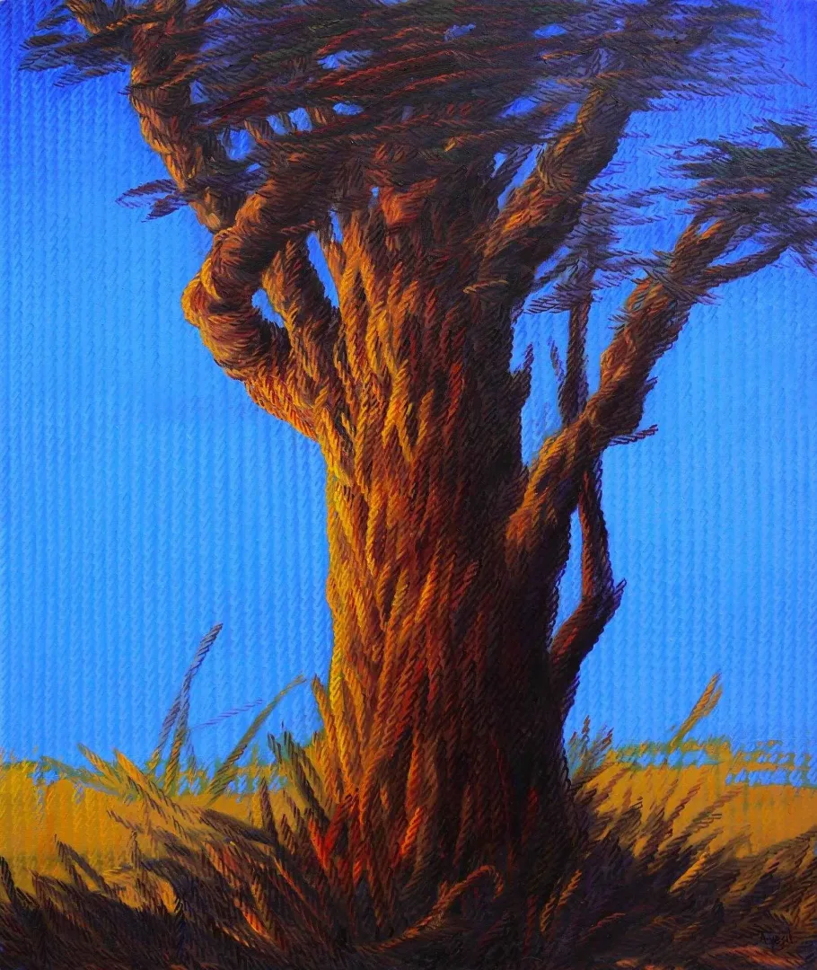 yakınlaştır "Tarihsiz Günlükler-11" eseri AHMET YEŞİL tarafından 2015 yılında 120x90 cm ölçülerinde Tuval üzeri yağlı boya tekniği ile yapılmıştır.