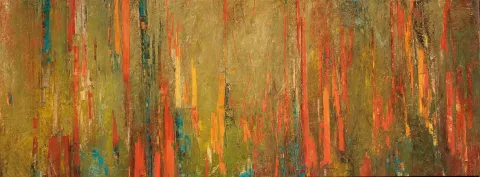 MUSA GÜNEY — “Untitled”, 2016 "İsimsiz" eseri MUSA GÜNEY tarafından 2016 yılında 70x190 cm ölçülerinde Tuval üzeri yağlı boya tekniği ile yapılmıştır.
